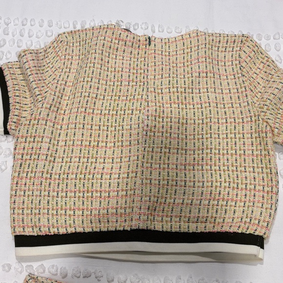 Zara Multicolor Tweed Set - Picture 5 of 10